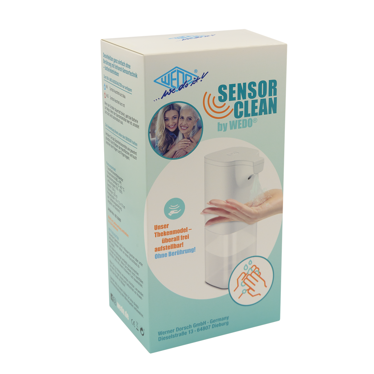 WEDO® SENSOR-CLEAN® Desinfektionsmittelspender