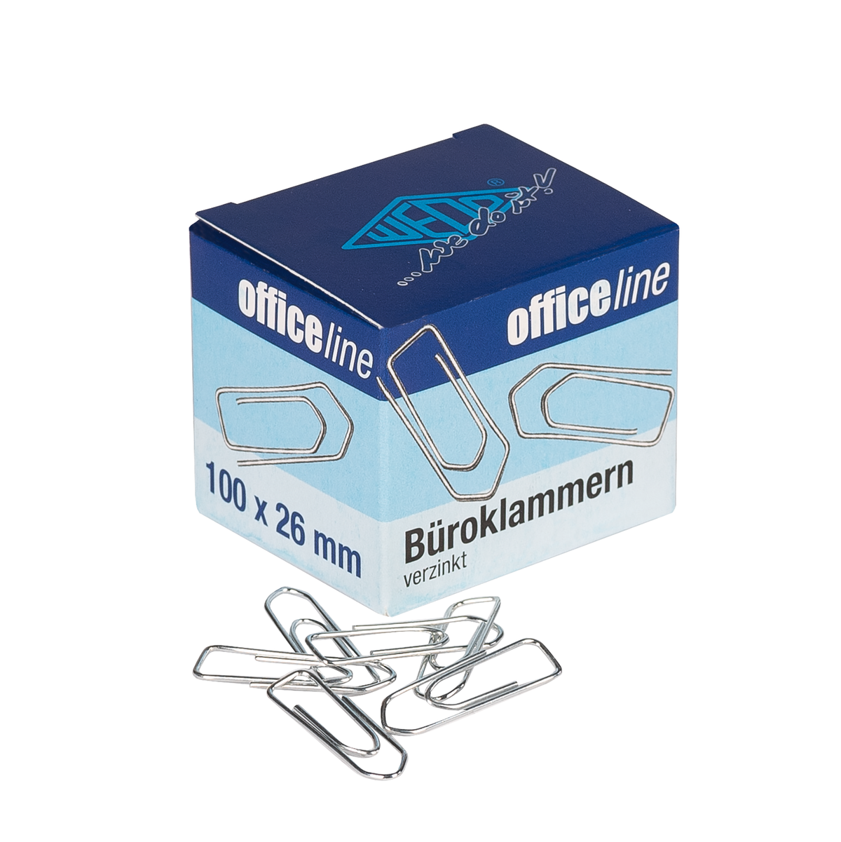 WEDO® Büroklammern Spitz