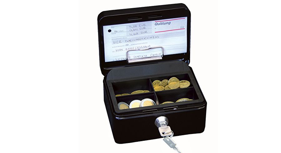 WEDO® Geldkassette Größe 1 mit Klammer