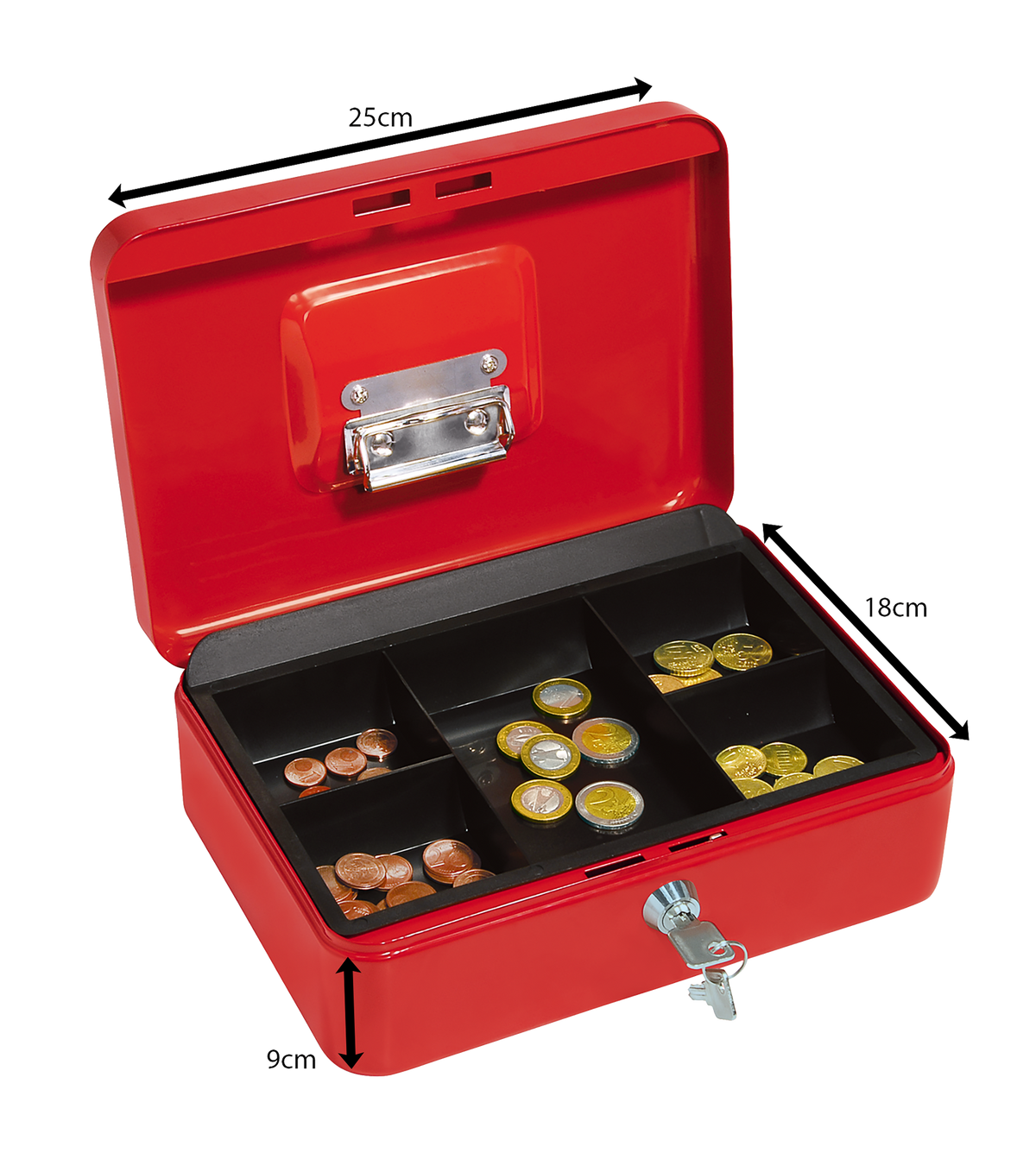 WEDO® Geldkassette Größe 3 mit Klammer
