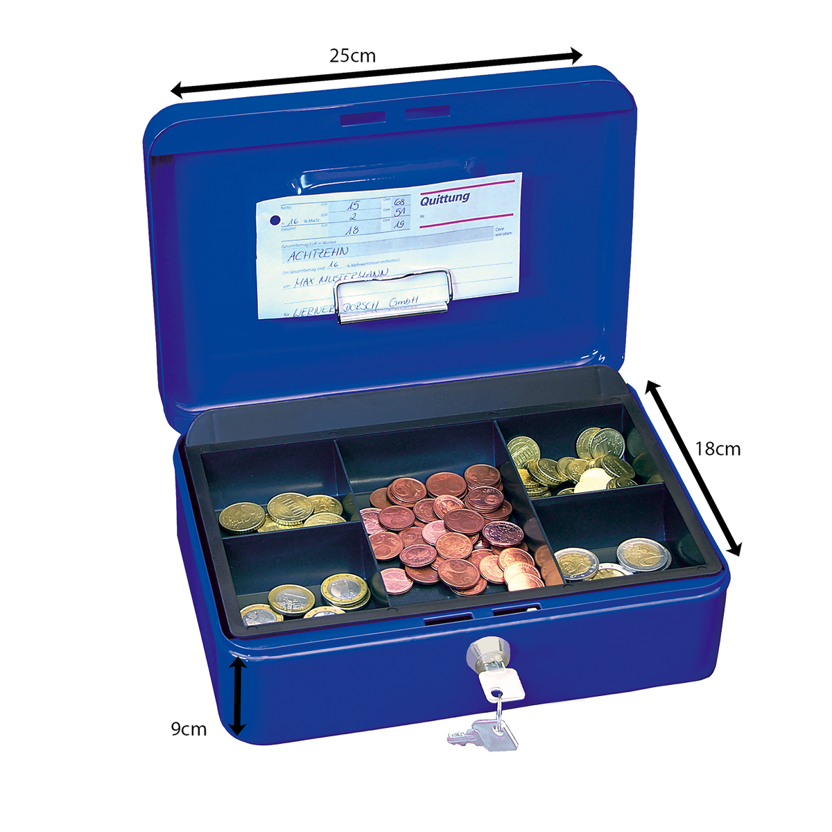 WEDO® Geldkassette Größe 3 mit Klammer