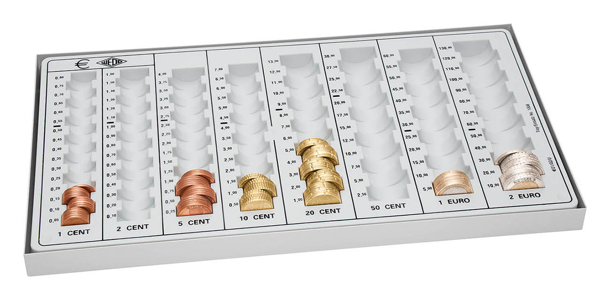 WEDO® Kompakt-Zählbrett mit Metallboden, Fassungsvermögen € 246,40