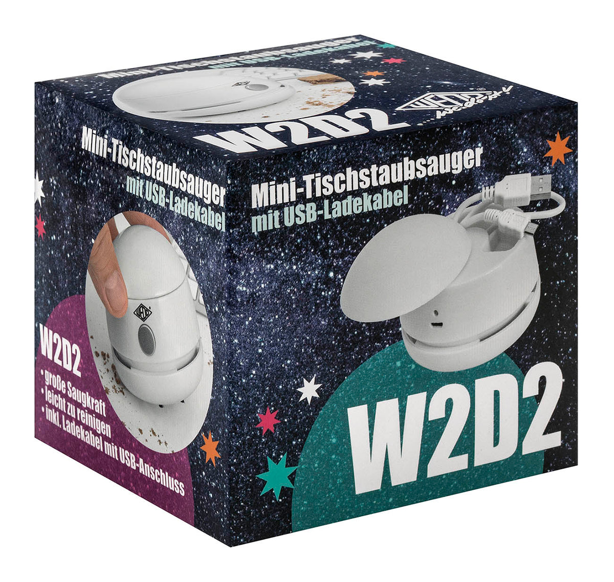 WEDO® Tischstaubsauger W2D2