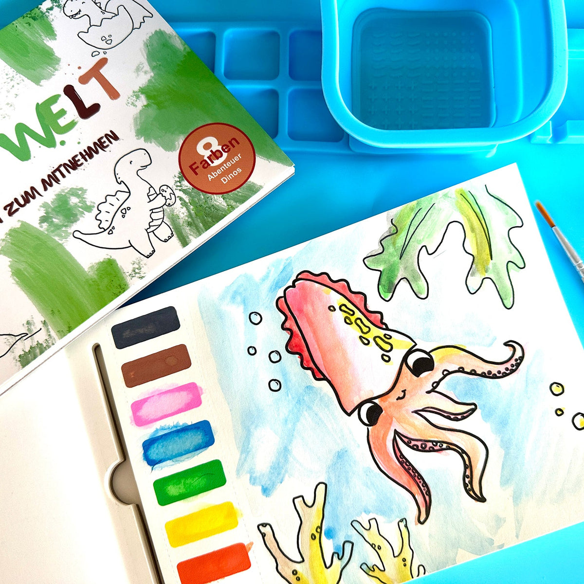 WEDO® Malbuch Bunte Welt im 12er Display