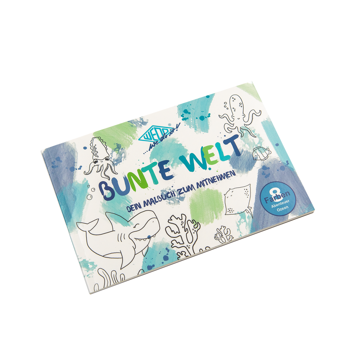 WEDO® Malbuch Bunte Welt im 12er Display