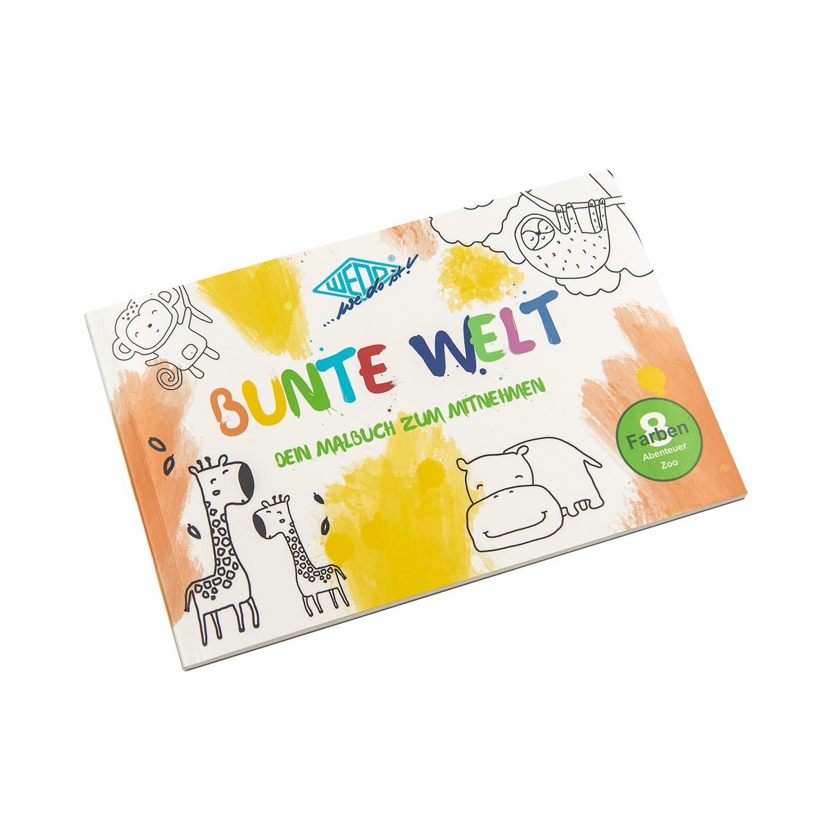 WEDO® Malbuch Bunte Welt im 12er Display