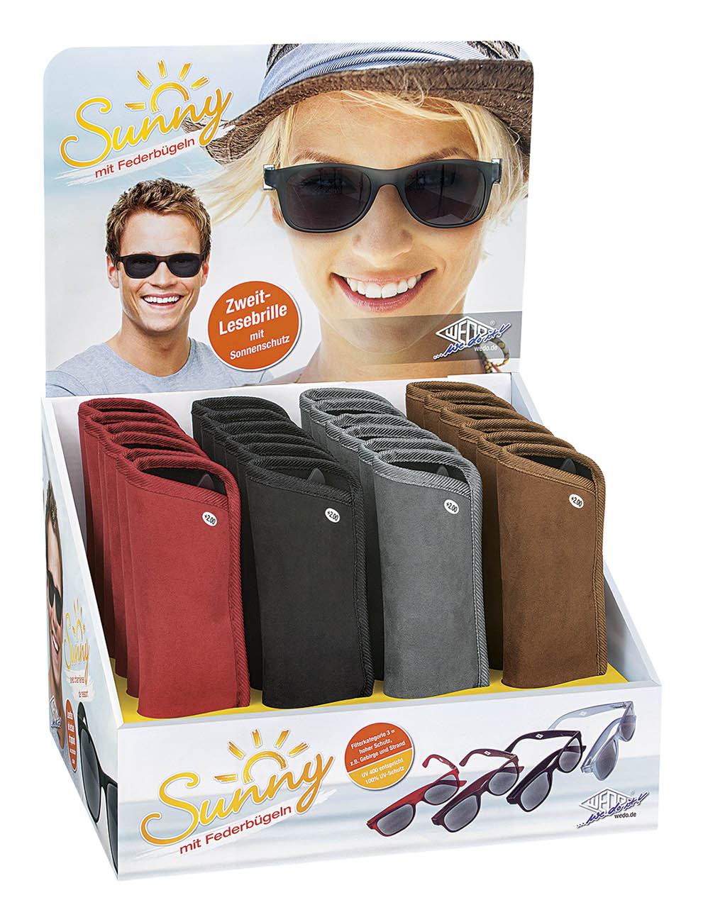 WEDO® Lesebrille SUNNY