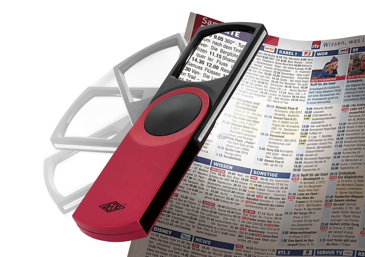 WEDO® Leuchtlupen SWING-IT im 15er Display