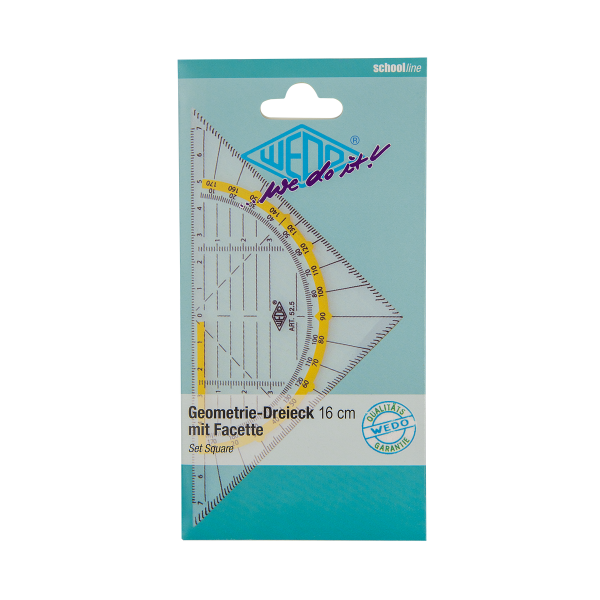 WEDO® Geometrie-Dreieck 160 mm