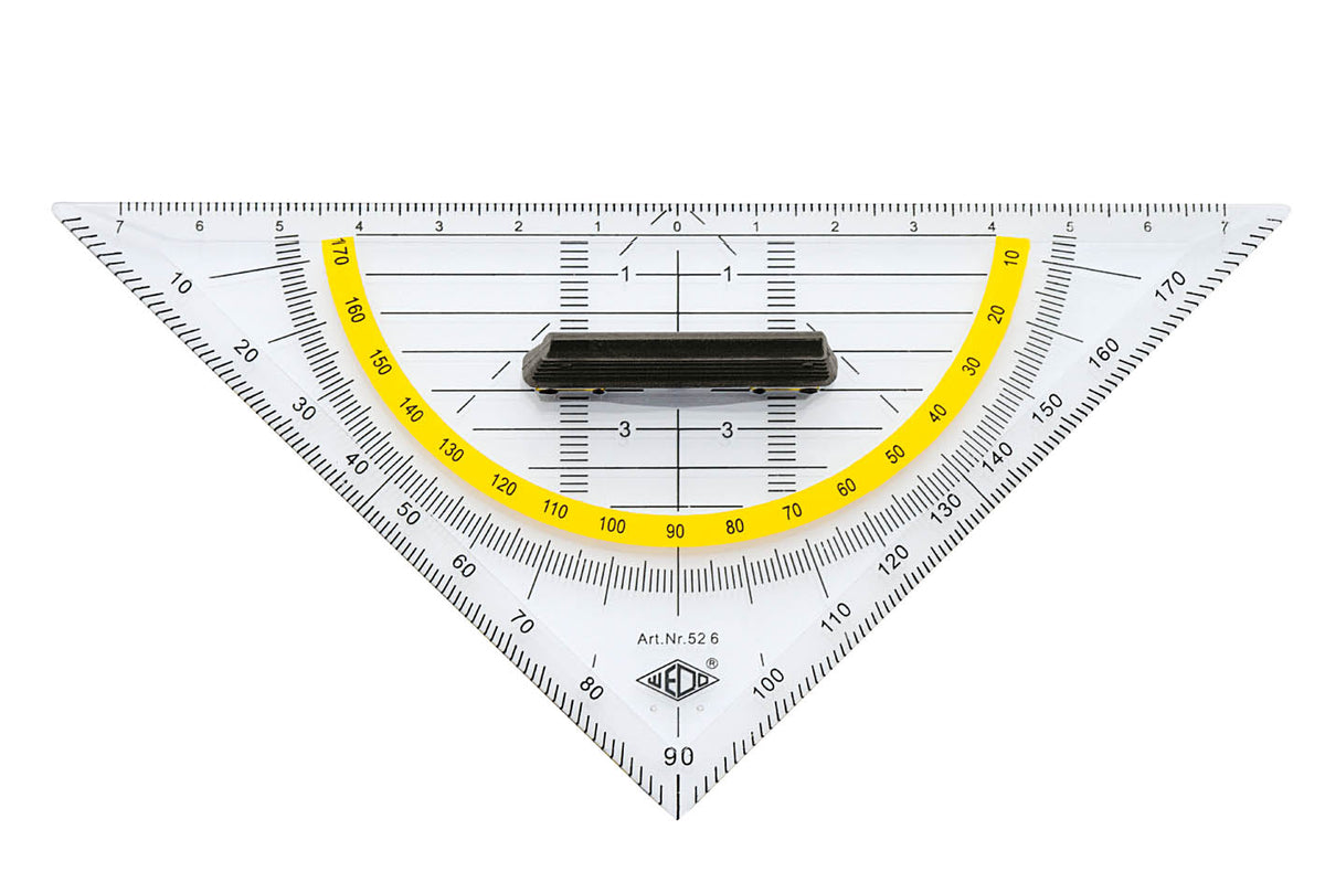 WEDO® Geometrie-Dreieck mit Griff