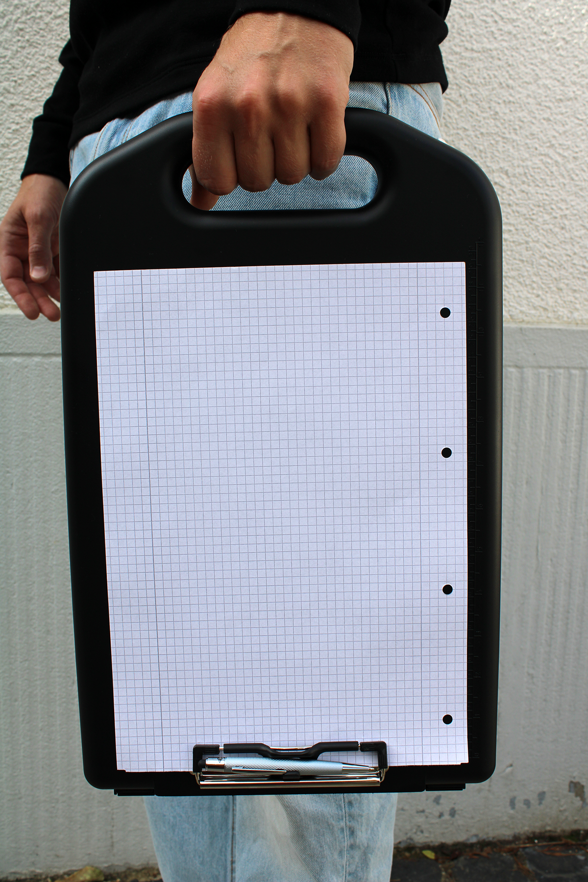 WEDO® Klemmbrett A4 mit Aufbewahrungsfach