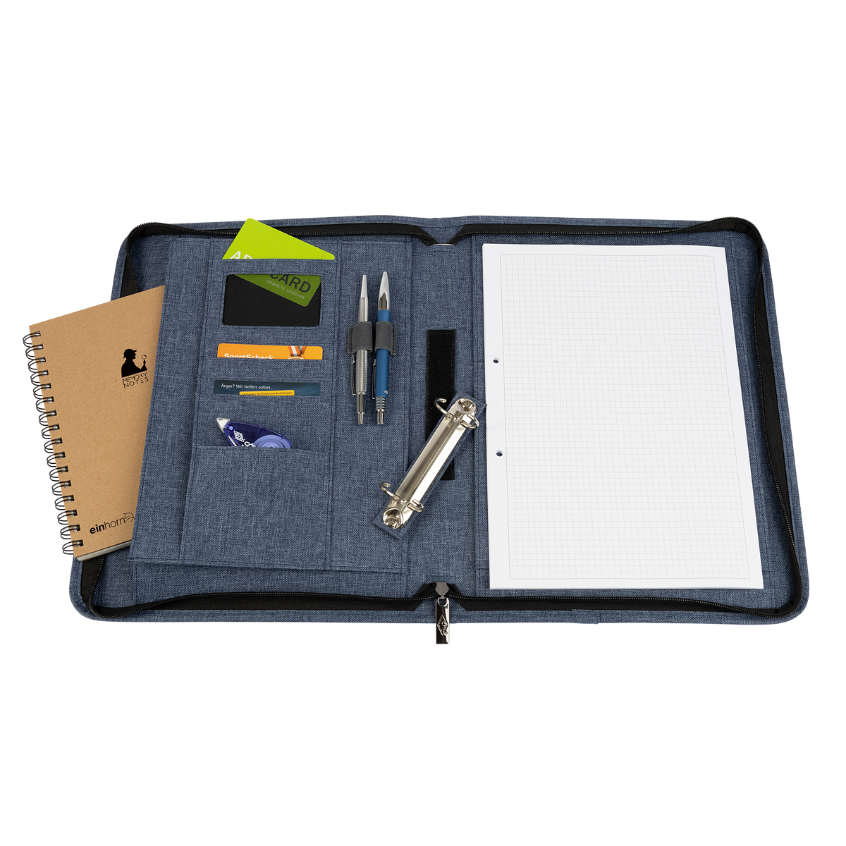 WEDO® Ringbuchmappe A4 DENIM