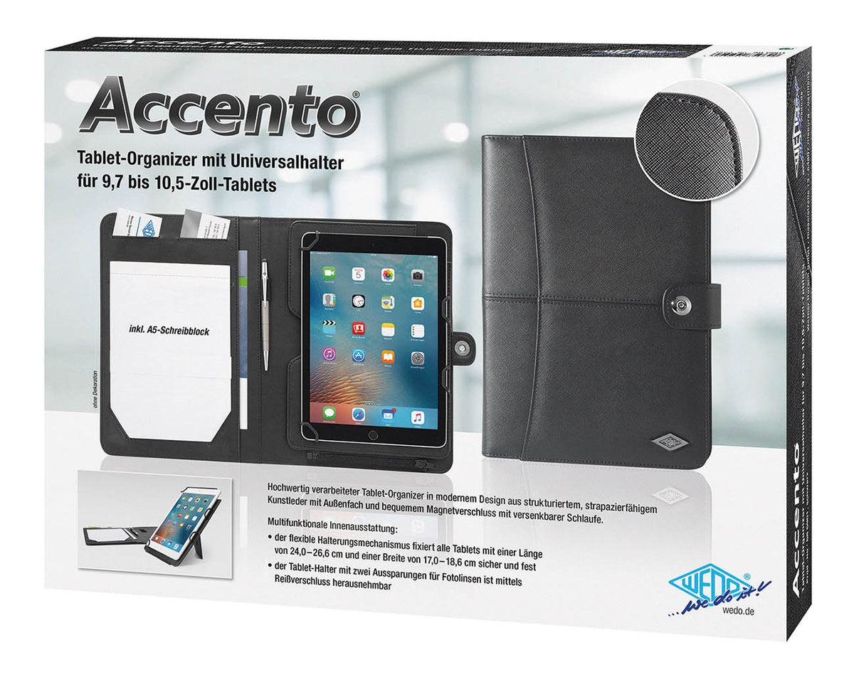 WEDO® Tablet-Organizer A5 ACCENTO®