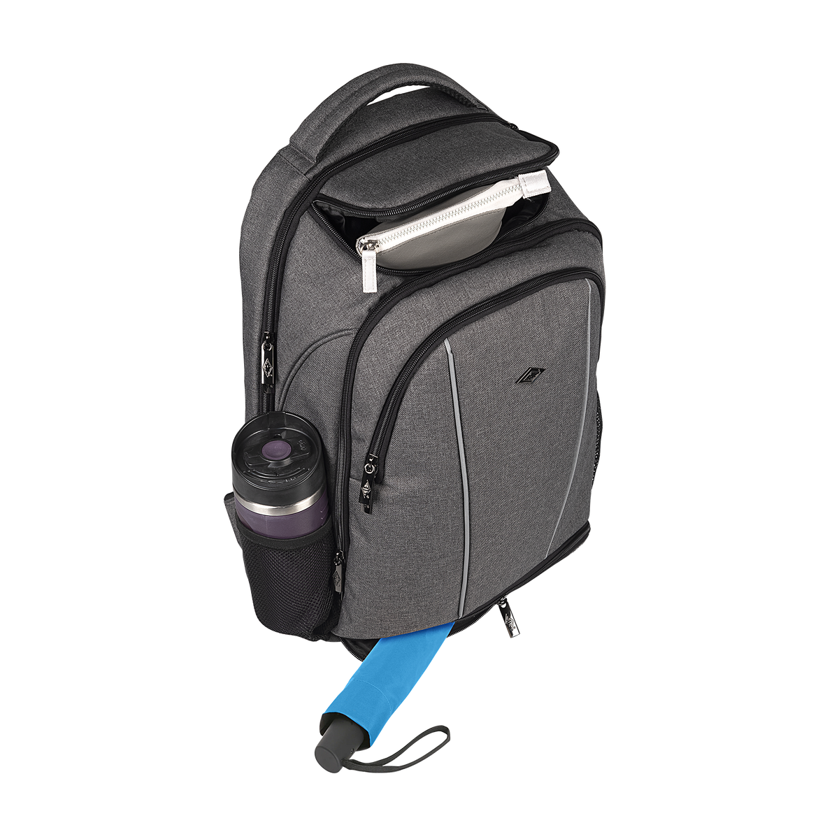 WEDO® Rucksack mit 2 Schutzfächern
