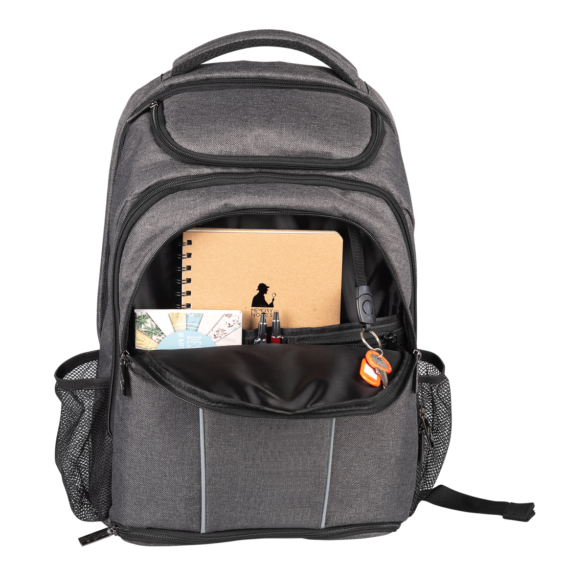 WEDO® Rucksack mit 2 Schutzfächern