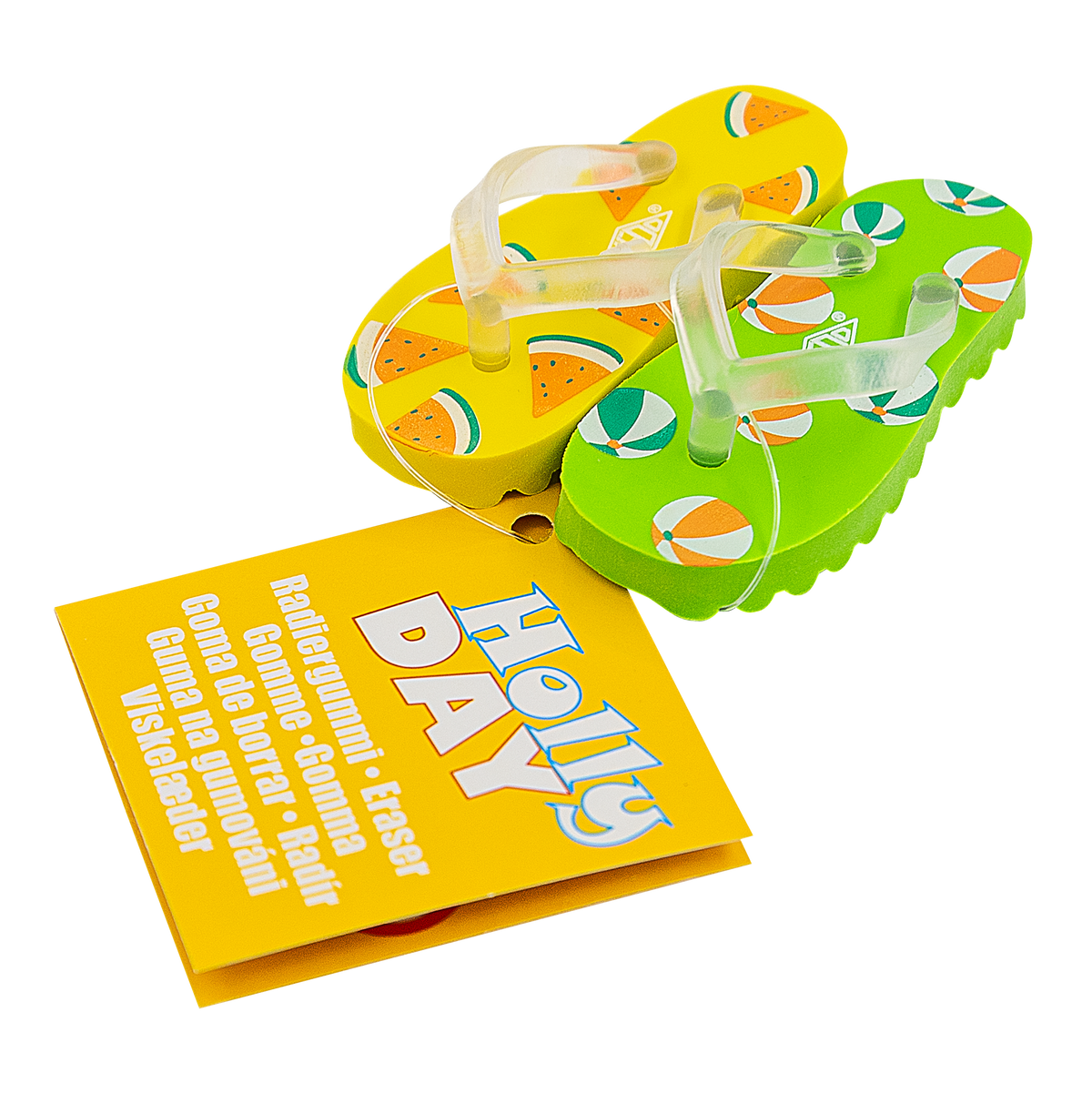 WEDO® Radierer Flip Flop „Hollyday“ im 36er Display