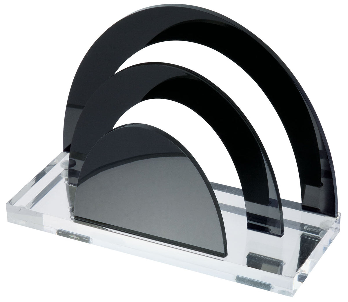 WEDO® Briefständer mit 2 Fächern Acryl Exclusiv