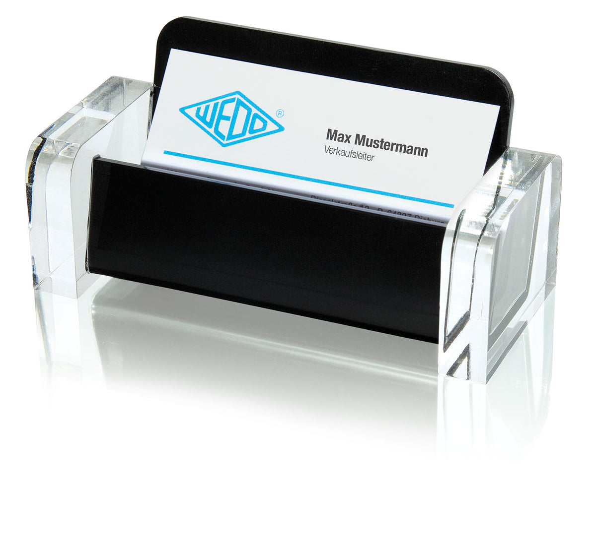 WEDO® Visitenkartenhalter Acryl Exklusiv