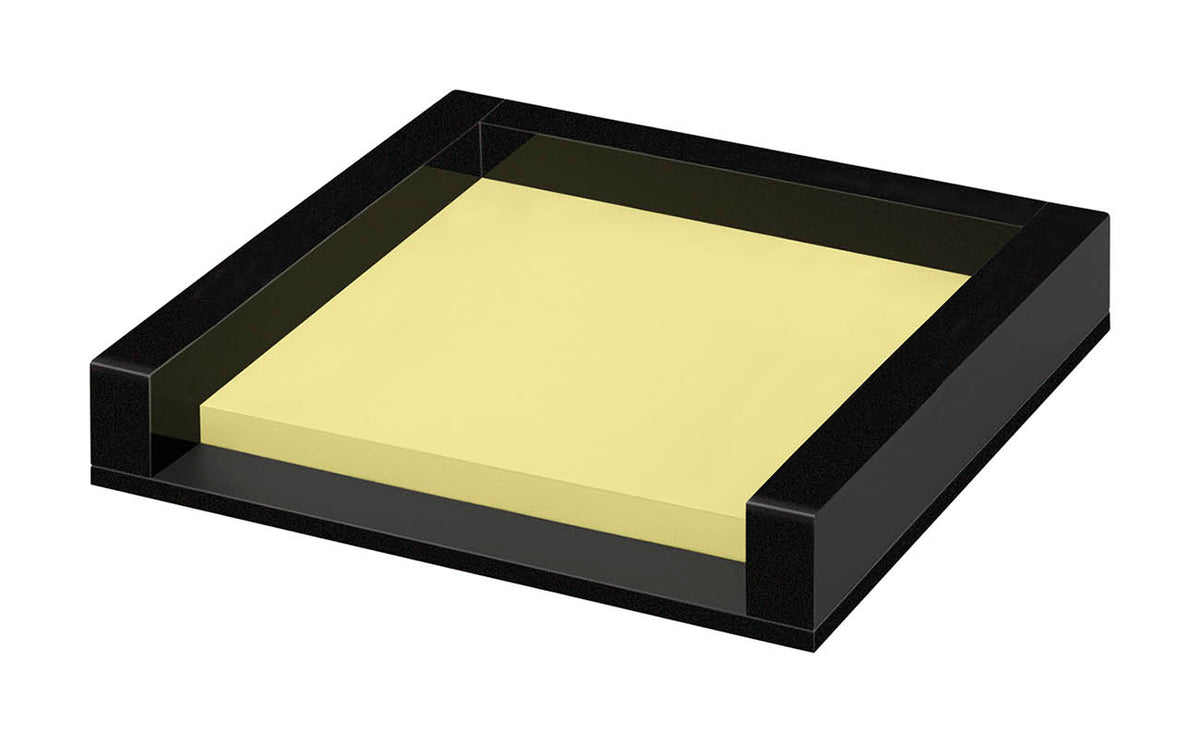 WEDO® Zettelbox mit Haftnotizen BLACK OFFICE