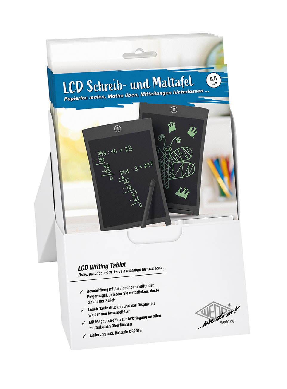 WEDO® LCD Schreib- und Maltafel