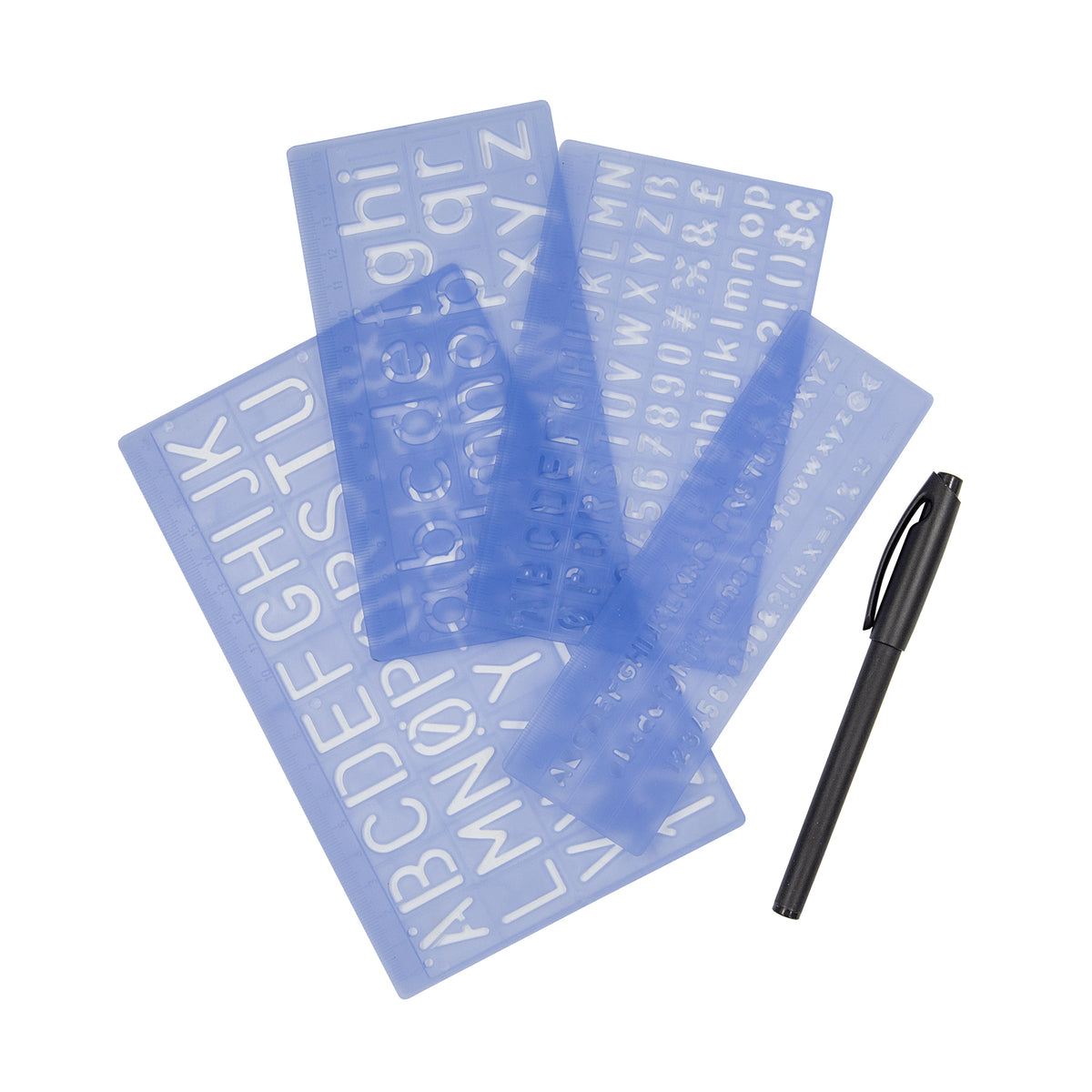 WEDO® Schriftschablonen 3er- Set