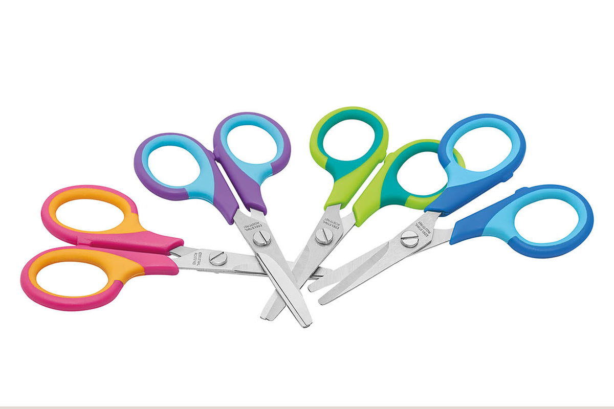 WEDO® SOFT-KID® Kinderschere rund auf Blisterkarte
