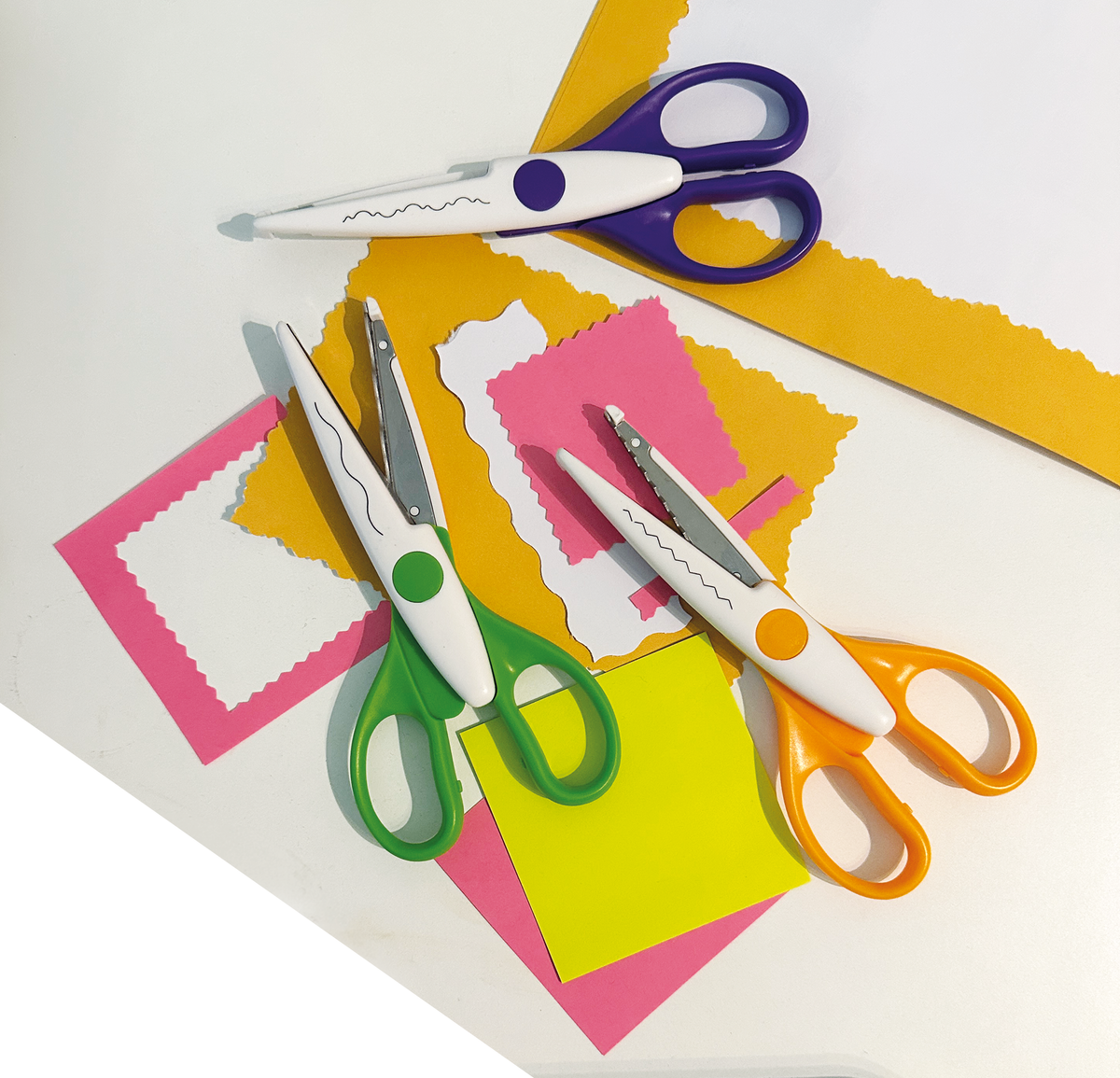 WEDO® Kreativscheren-Set mit 3 Schnittmustern
