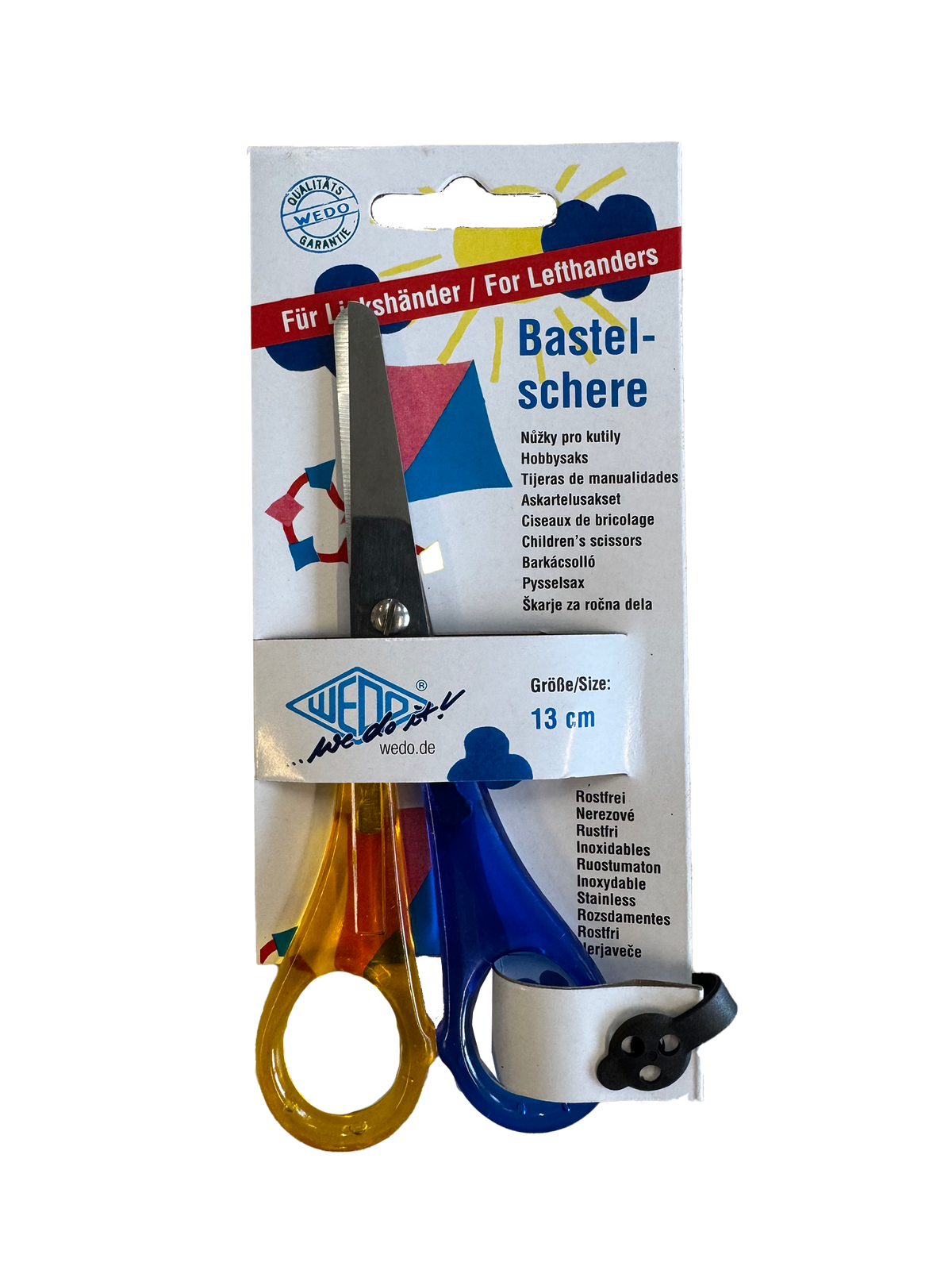 WEDO® Bastelschere rund für Linkshänder