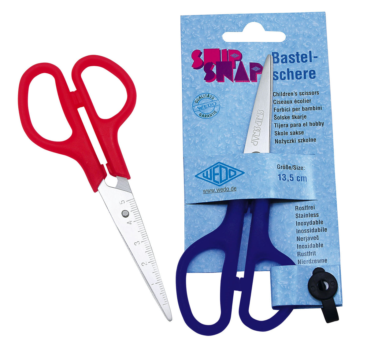 WEDO® Bastelschere SNIP SNAP spitz