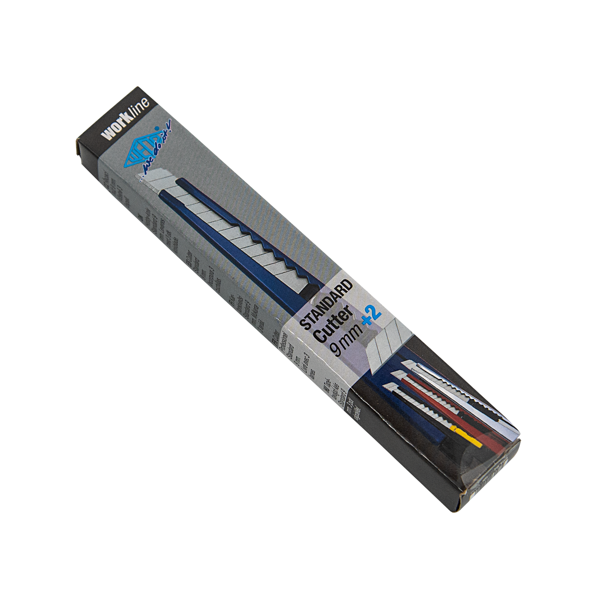 WEDO® Metall-Cutter 9 mm, inkl. 2 Ersatzklingen Farbig Sortiert