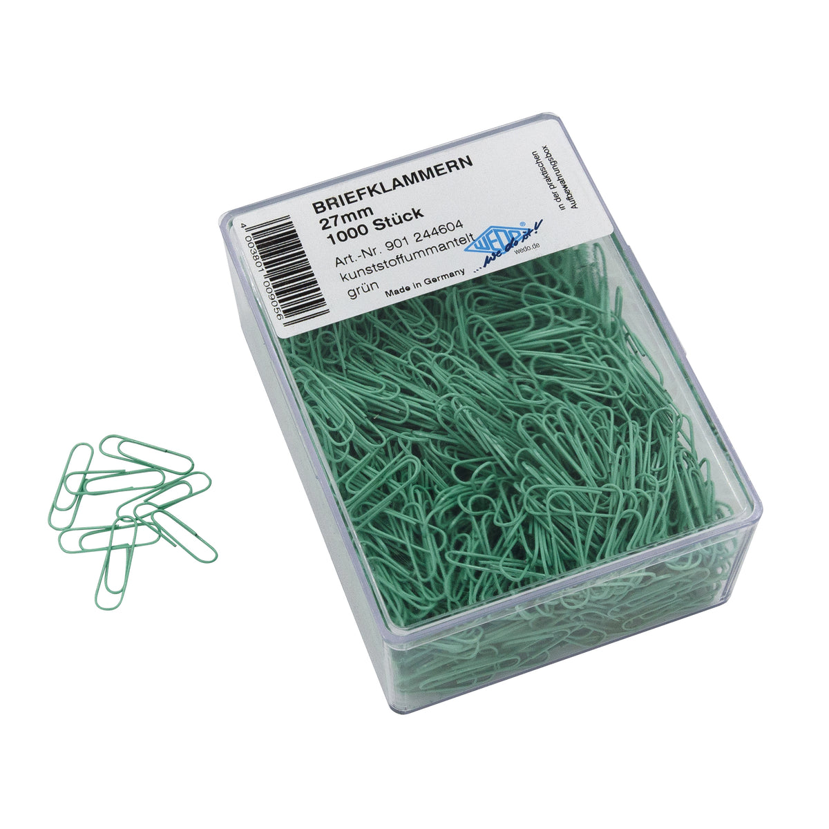WEDO® Büroklammer 27 mm 1000 Stück