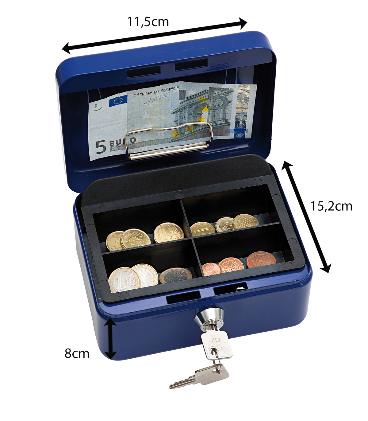 WEDO® Geldkassette Größe 1 mit Klammer