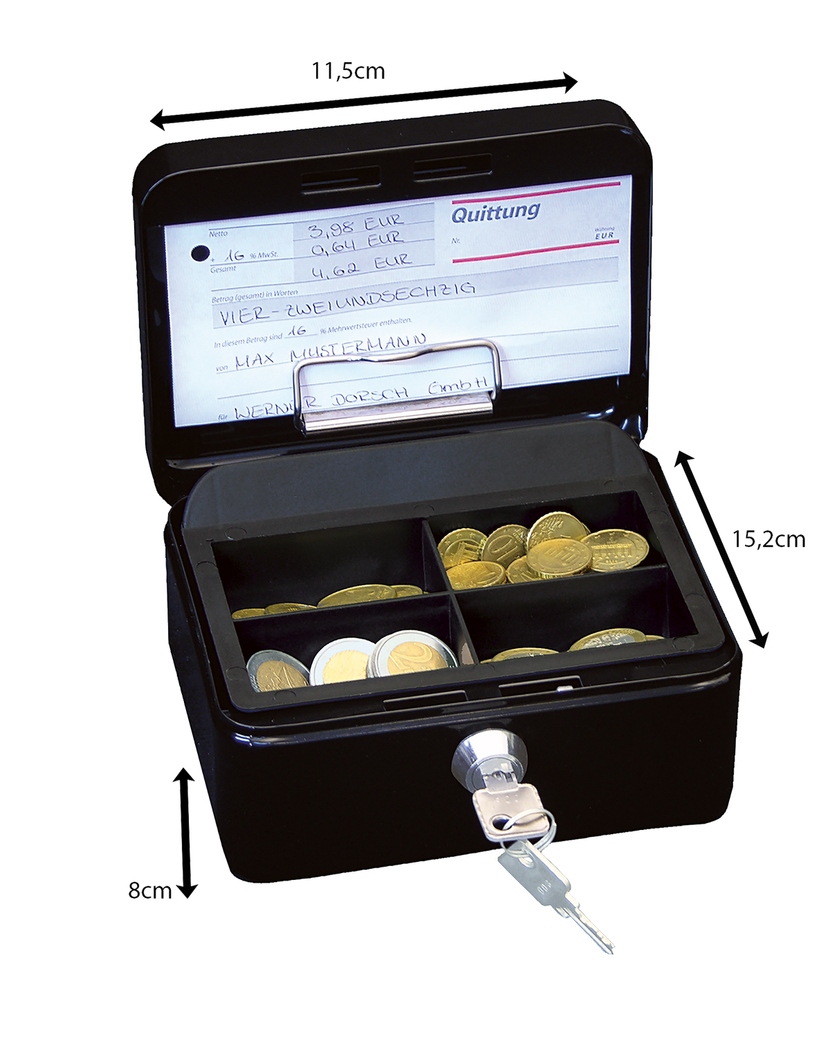 WEDO® Geldkassette Größe 1 mit Klammer