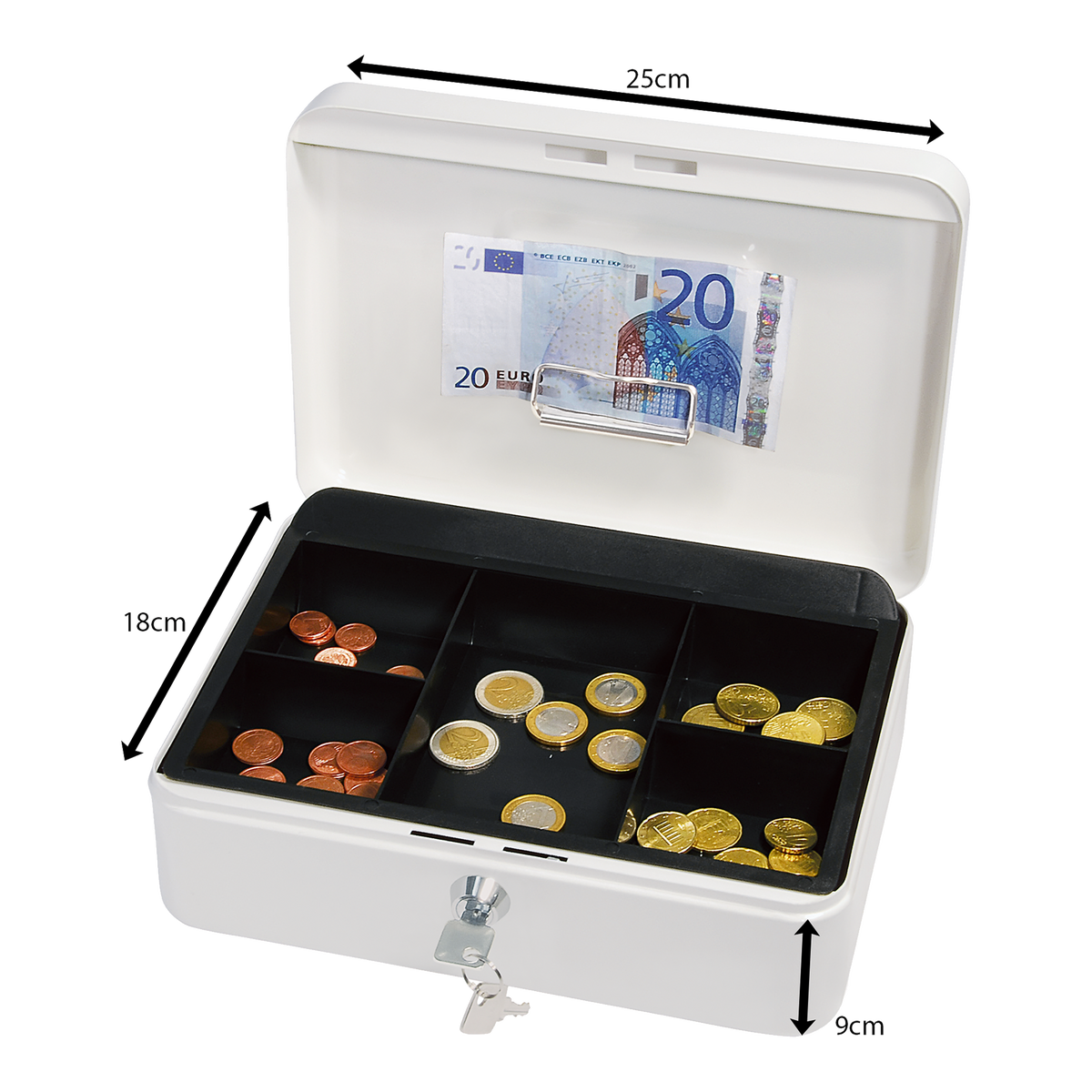 WEDO® Geldkassette Größe 3 mit Klammer