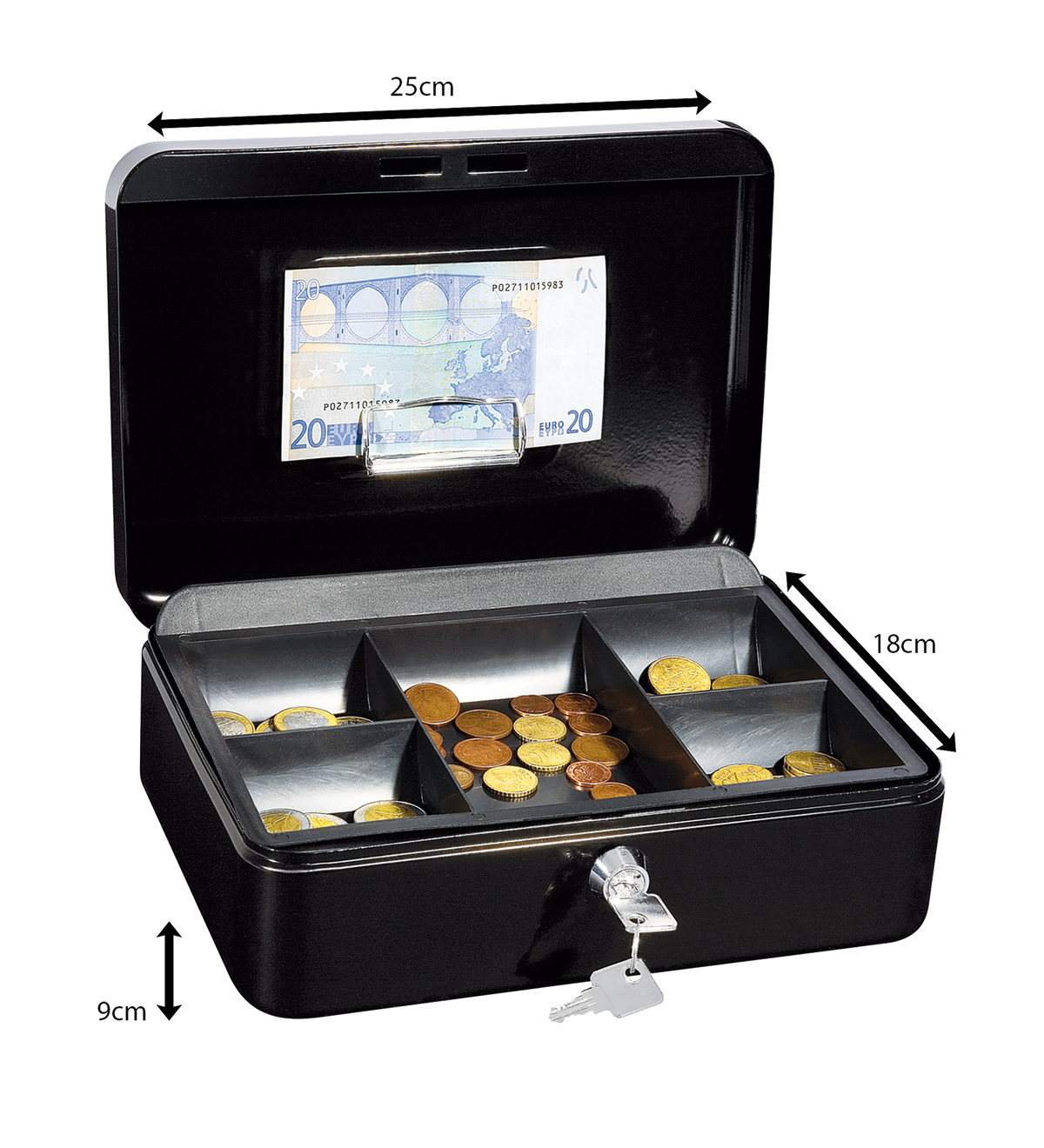 WEDO® Geldkassette Größe 3 mit Klammer