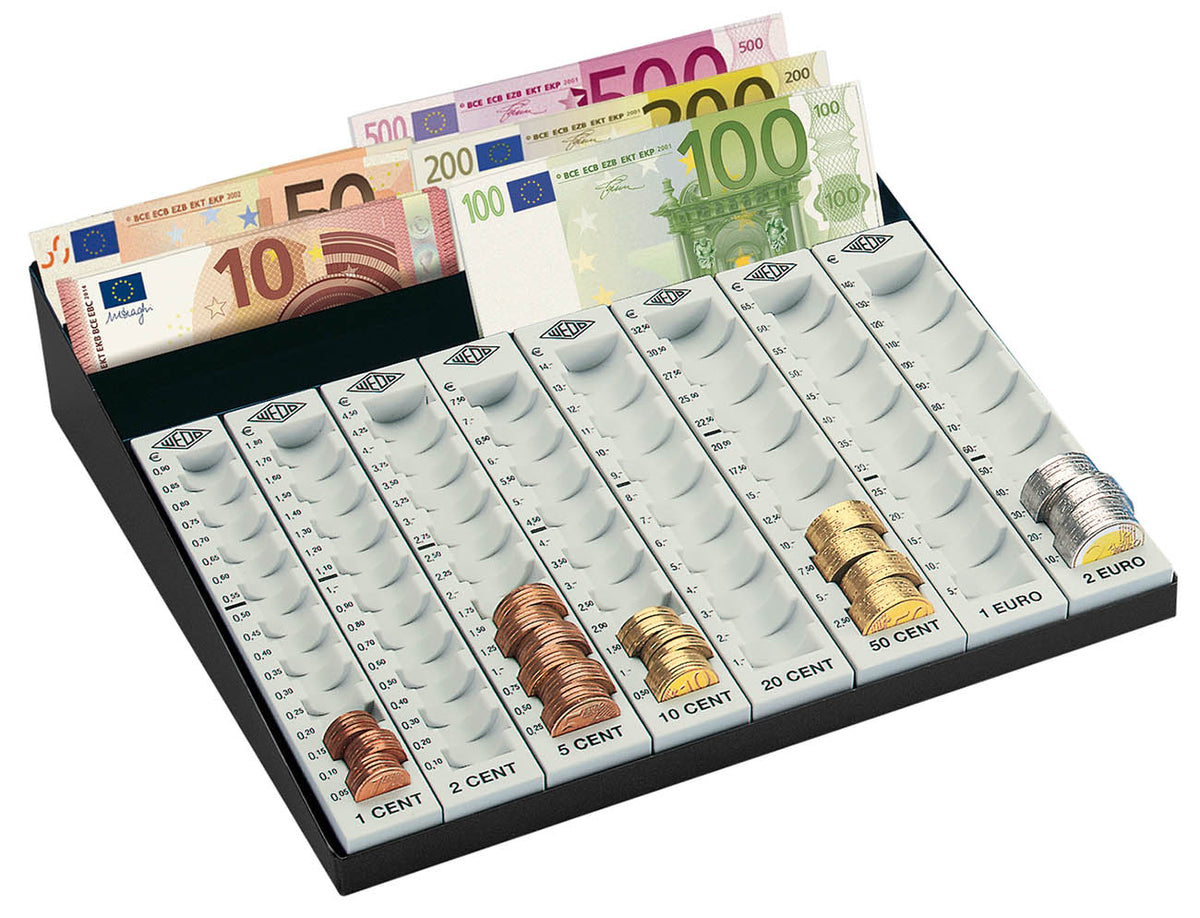 WEDO® Kombiniertes Zählbrett für € 256,20 Hartgeld - lose Rillen