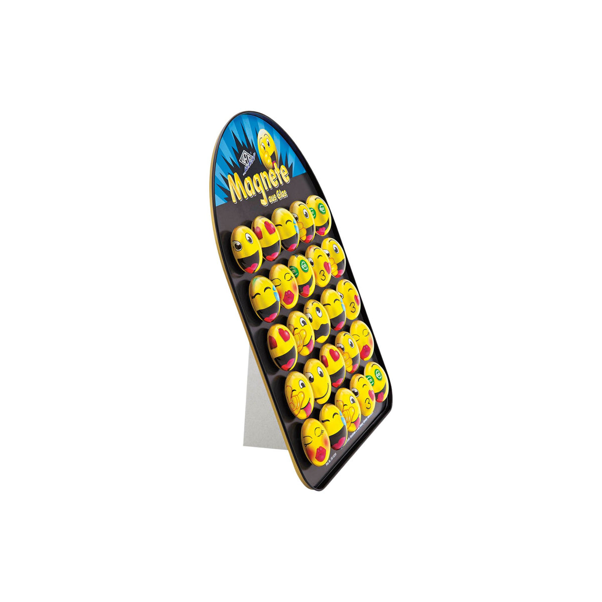 WEDO® Magnete aus Glas auf Magnettafel