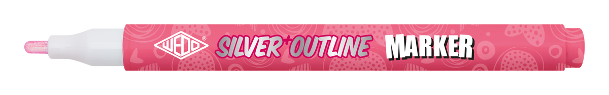 WEDO® Kreativmarker Silver+Outline