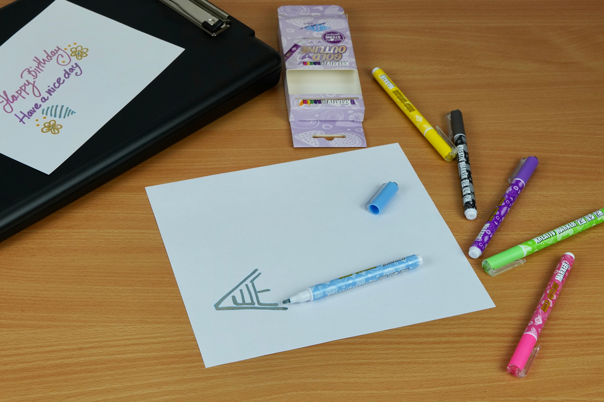 WEDO® Kreativmarker Gold+Outline