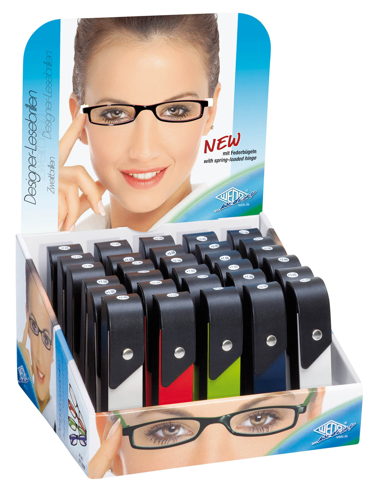 WEDO® Designer-Lesebrillen im 30er Display