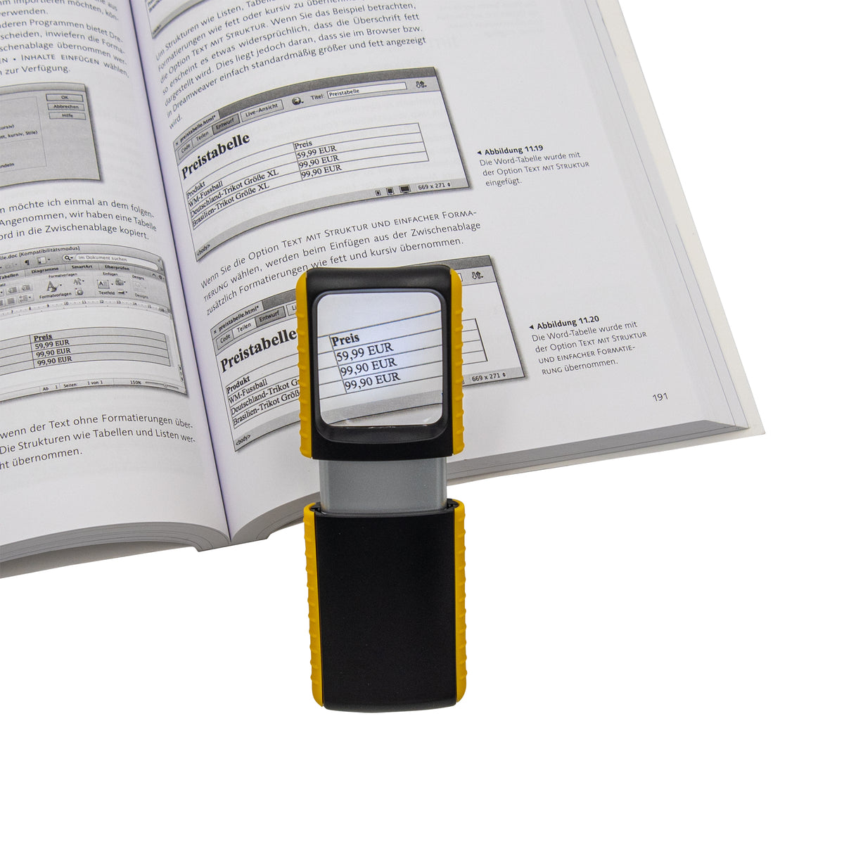 WEDO® OUTDOOR-Rechtecklupen mit LED-Beleuchtung