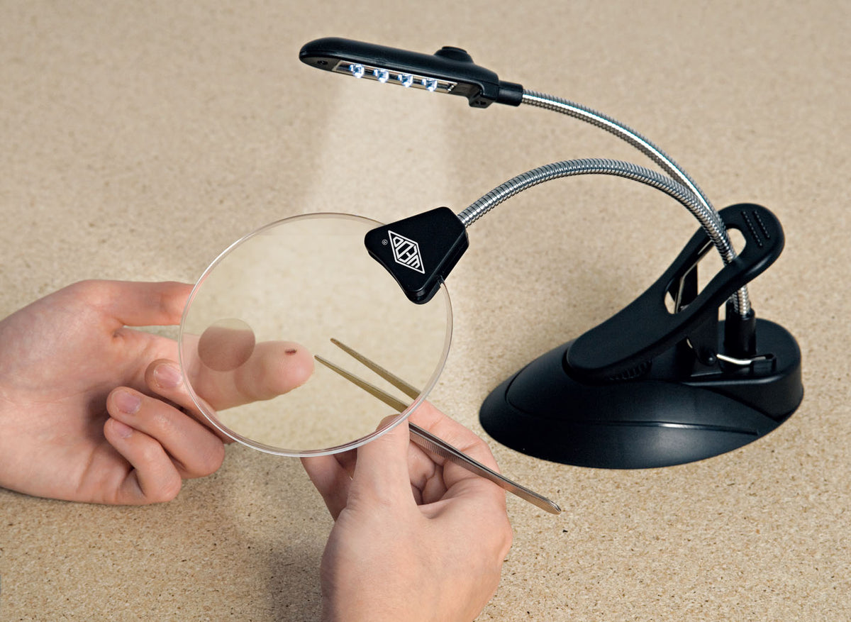 WEDO® Lupenlampe mit LED-Licht