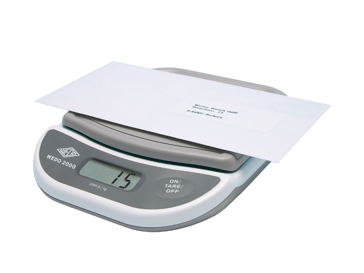 WEDO® Waage 2000 mit aufklappbarem Wiegeteller