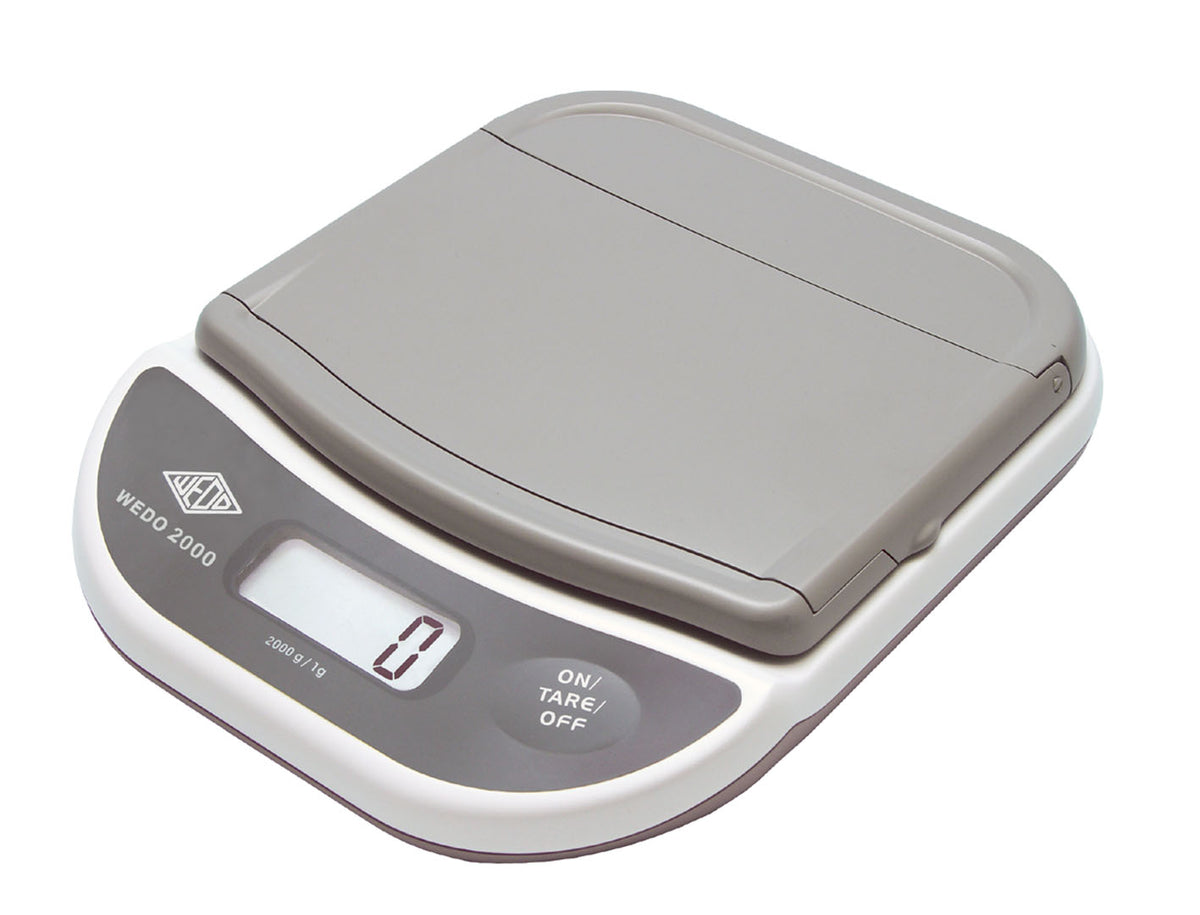 WEDO® Waage 2000 mit aufklappbarem Wiegeteller