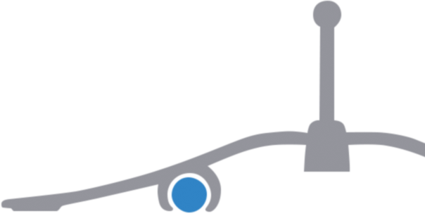 WEDO® Aluminium-Lineal mit Griff 30 cm - für Rechts- und Linkshänder silber