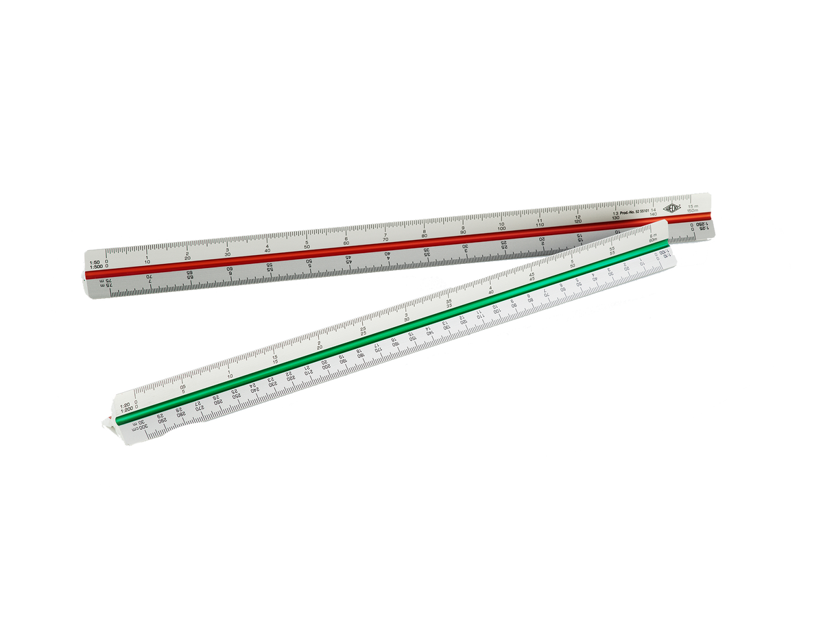 WEDO® Dreikantmaßstab 30 cm
