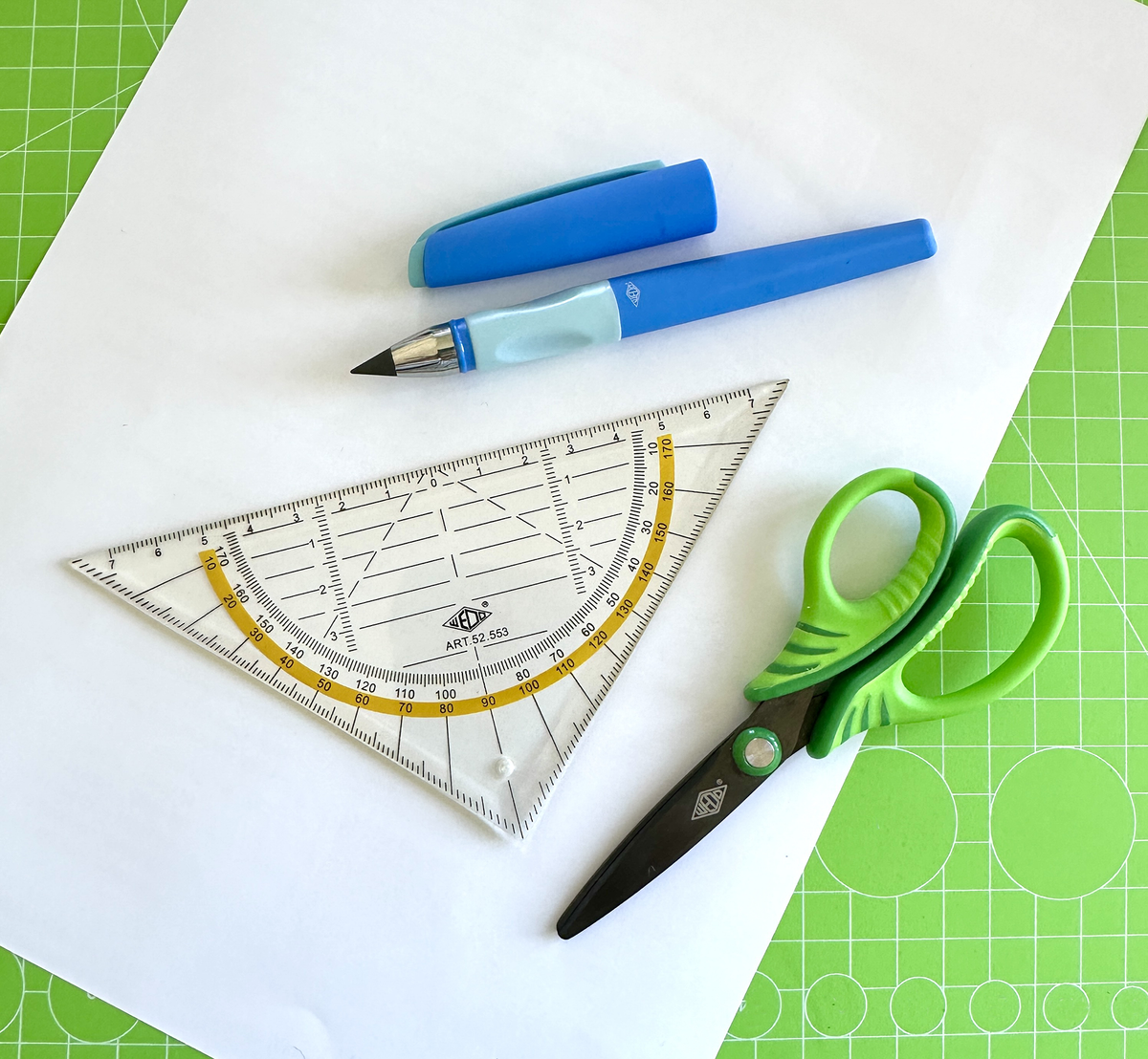 WEDO® Geometrie-Dreieck flexibel
