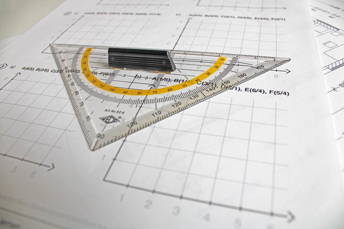 WEDO® Geometrie-Dreieck mit Griff