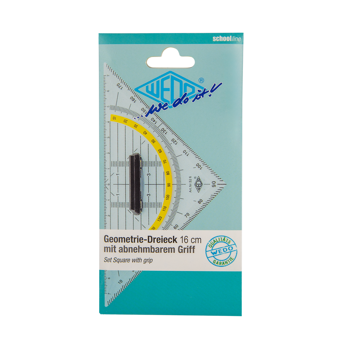 WEDO® Geometrie-Dreieck mit Griff