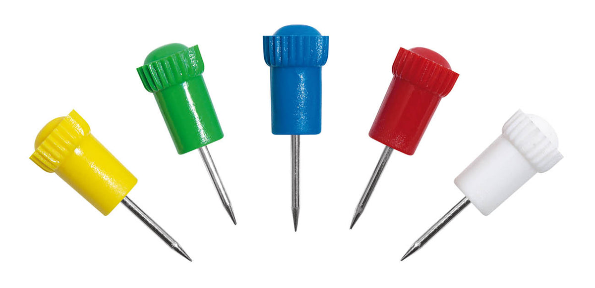 WEDO® Stoßnadeln farbig sortiert